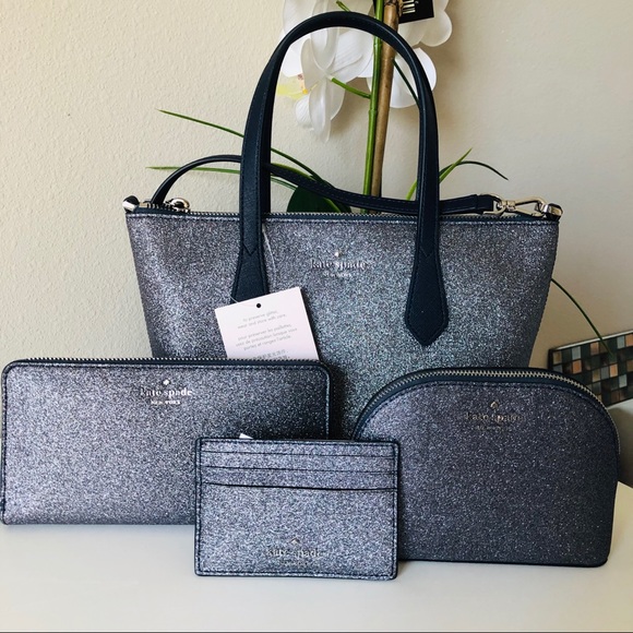 kate spade Handbags - Kate Spade Joeley Small Satchel dusk navy 4pc set